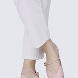 La Ros??e Comfy Ballerina In Nude PinkShoes - myballerine
