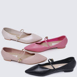 La Ros??e Comfy Ballerina In NudeShoes - myballerine