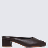 Lani Comfy Heels In EspressoHeels - myballerine