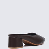 Lani Comfy Heels In EspressoHeels - myballerine