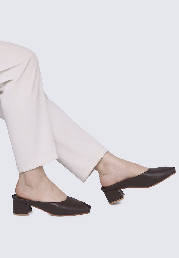 Lani Comfy Heels In EspressoHeels - myballerine