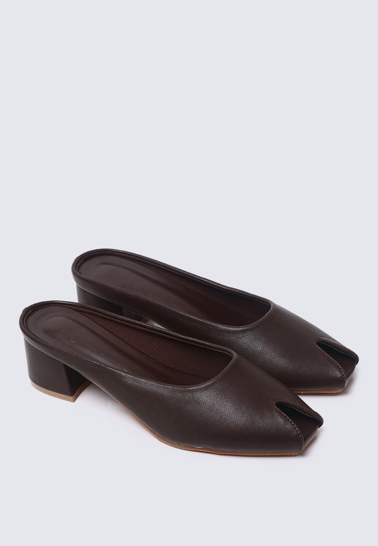 Lani Comfy Heels In EspressoHeels - myballerine
