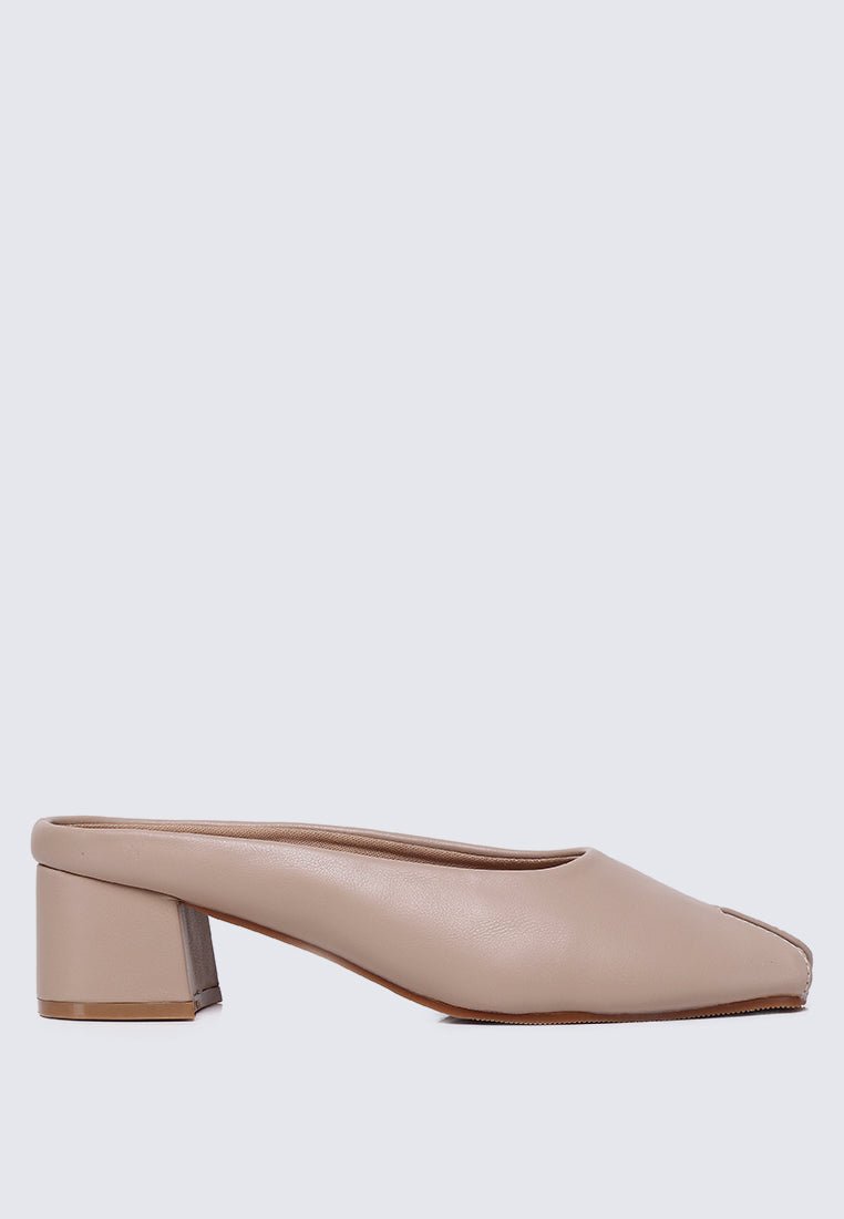 Lani Comfy Heels In NudeHeels - myballerine