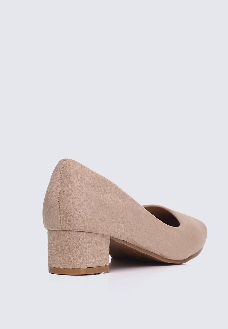 Leah Comfy Pumps In AlmondPumps - myballerine