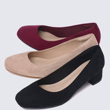 Leah Comfy Pumps In BlackPumps - myballerine