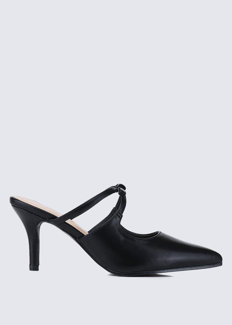 Levia Comfy Heels In BlackShoes - myballerine