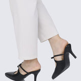 Levia Comfy Heels In BlackShoes - myballerine