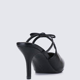 Levia Comfy Heels In BlackShoes - myballerine