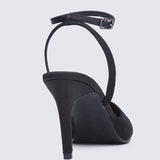 Lilian Comfy Heels In BlackShoes - myballerine