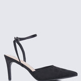 Lilian Comfy Heels In BlackShoes - myballerine