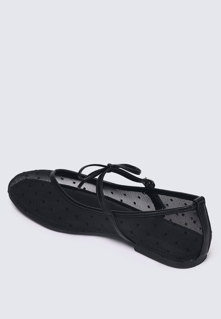 Lilou Comfy Ballerina In BlackBallerina - myballerine