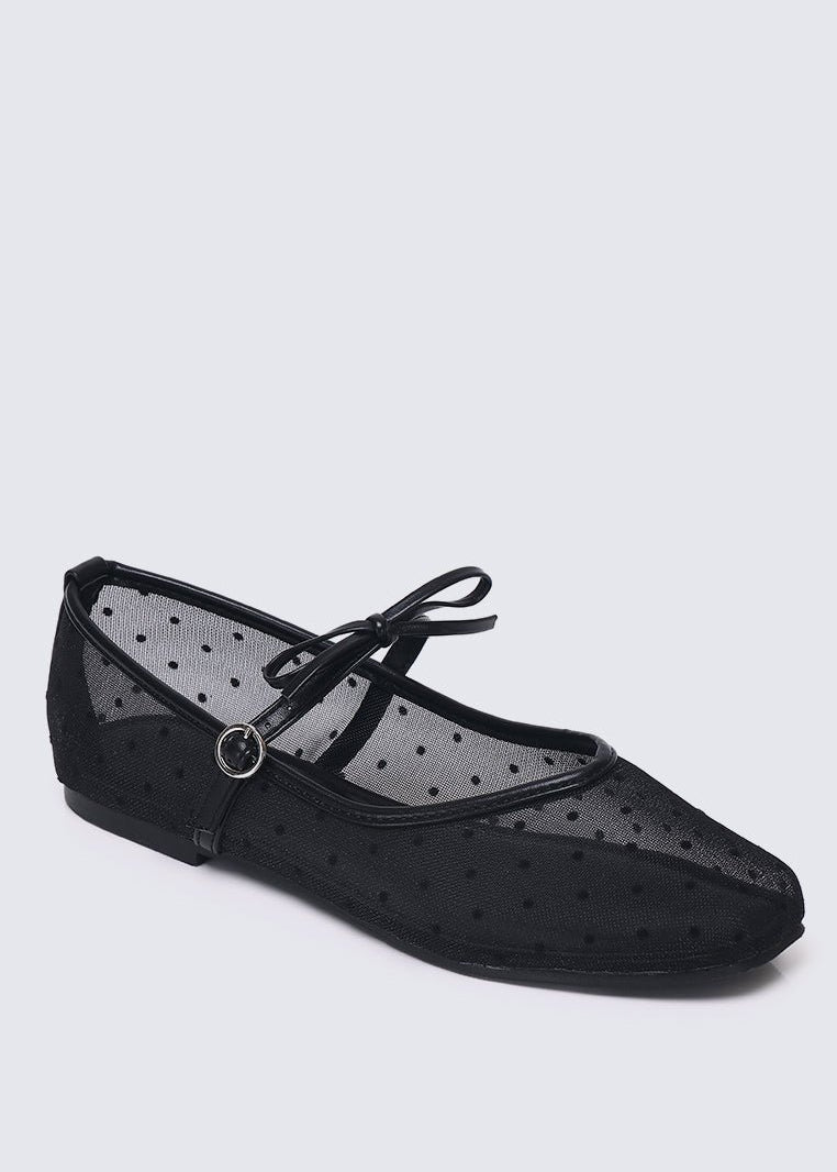 Lilou Comfy Ballerina In BlackBallerina - myballerine