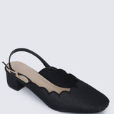 Lizzy Comfy Heels In BlackHeels - myballerine