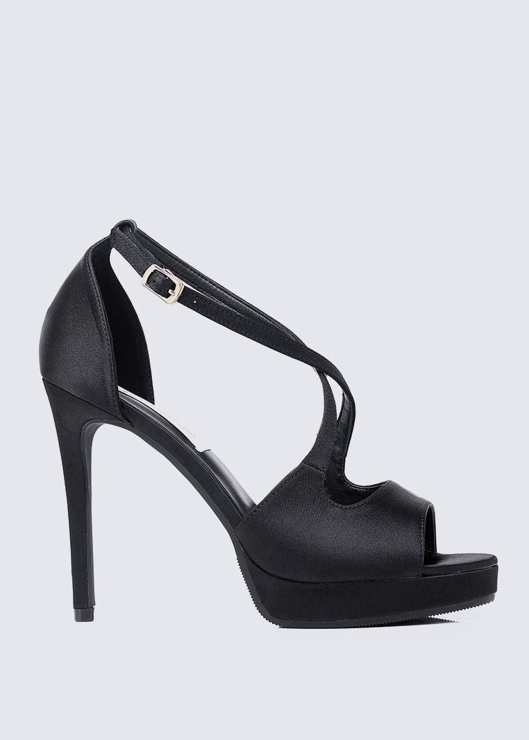 Louise Comfy Heels In BlackShoes - myballerine