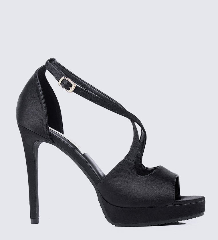 Louise Comfy Heels In BlackShoes - myballerine