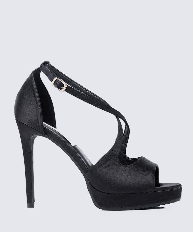 Louise Comfy Heels In BlackShoes - myballerine