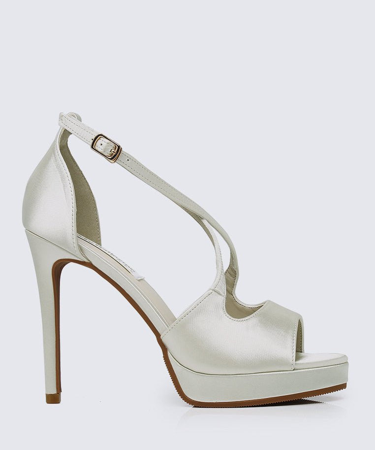 Louise Comfy Heels In IvoryShoes - myballerine