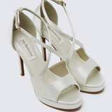 Louise Comfy Heels In IvoryShoes - myballerine
