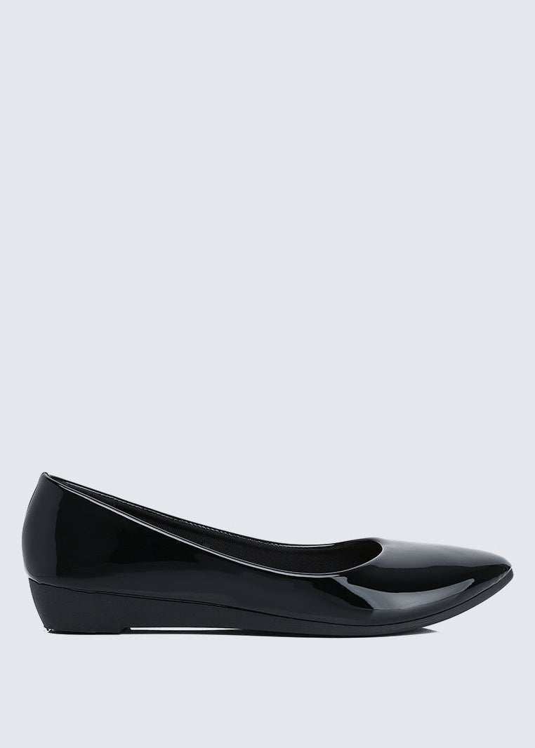 Lunna Comfy Ballerina In BlackShoes - myballerine