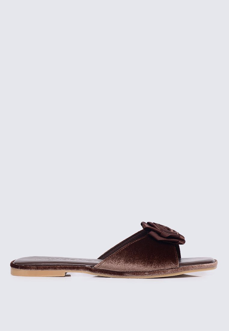 Lusina Comfy Sandals In EspressoHeels - myballerine