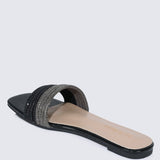 Luz Comfy Sandals In BlackShoes - myballerine