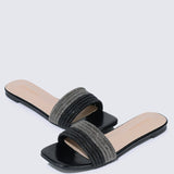 Luz Comfy Sandals In BlackShoes - myballerine