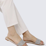 Luz Comfy Sandals In SilverShoes - myballerine