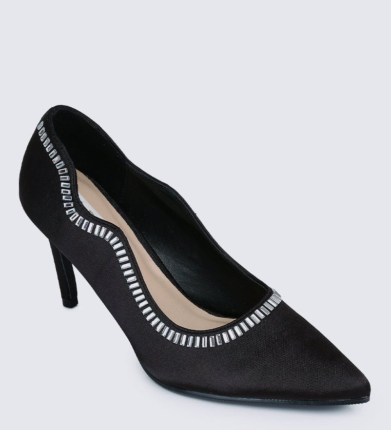 Lydia Comfy Pumps In BlackShoes - myballerine