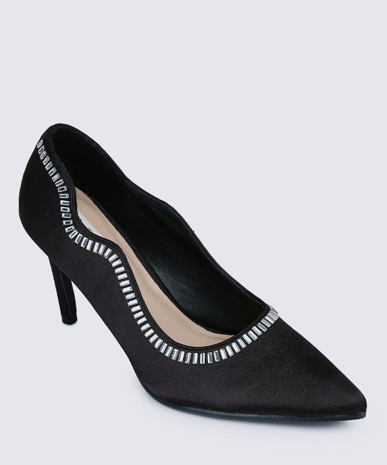 Lydia Comfy Pumps In BlackShoes - myballerine