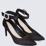 Lyla Comfy Pumps In BlackShoes - myballerine