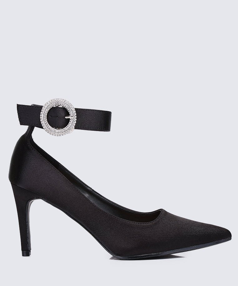 Lyla Comfy Pumps In BlackShoes - myballerine