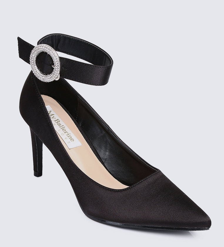 Lyla Comfy Pumps In BlackShoes - myballerine