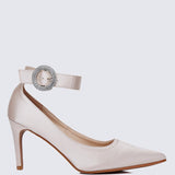 Lyla Comfy Pumps In ChampagneShoes - myballerine