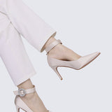 Lyla Comfy Pumps In ChampagneShoes - myballerine