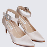 Lyla Comfy Pumps In ChampagneShoes - myballerine