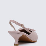 Lynn Comfy Heels In AlmondShoes - myballerine
