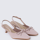 Lynn Comfy Heels In AlmondShoes - myballerine