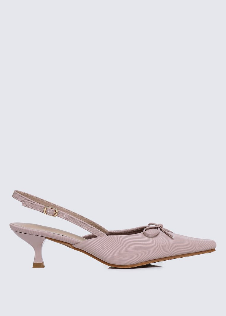 Lynn Comfy Heels In AlmondShoes - myballerine