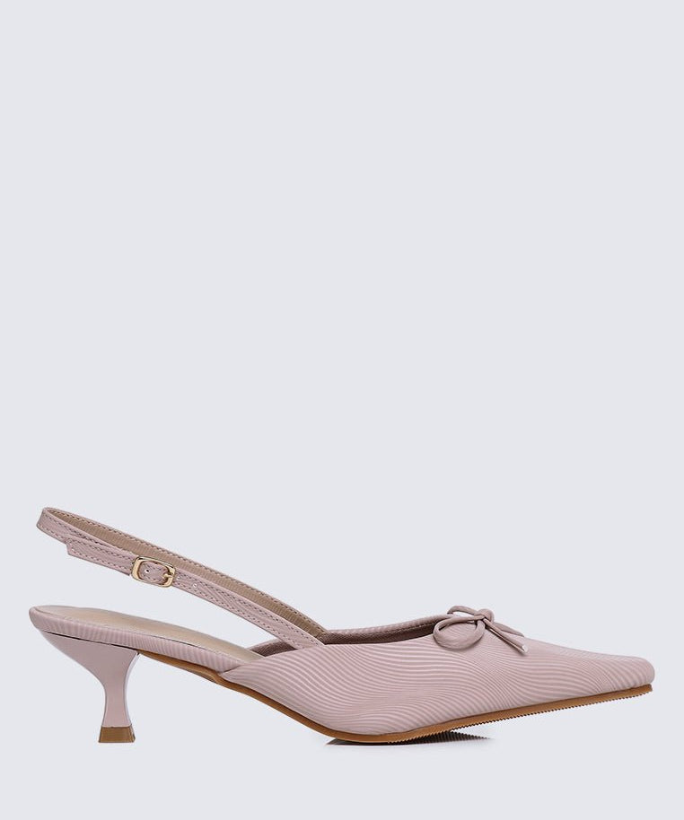 Lynn Comfy Heels In AlmondShoes - myballerine