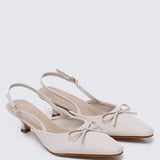 Lynn Comfy Heels In BeigeShoes - myballerine