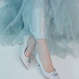 Fairytale Fantasy Comfy Pumps In Platinum