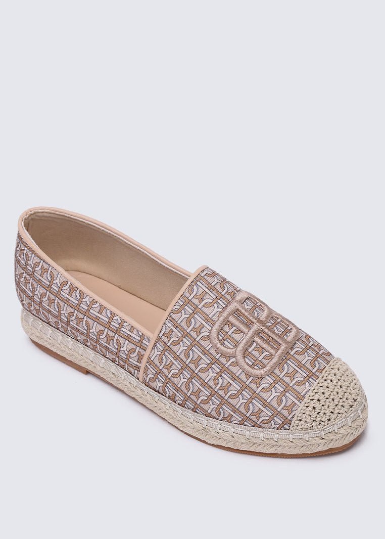 Maci Comfy Espadrilles In AlmondShoes - myballerine