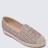 Maci Comfy Espadrilles In AlmondShoes - myballerine