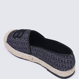Maci Comfy Espadrilles In BlackShoes - myballerine