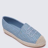 Maci Comfy Espadrilles In BlueShoes - myballerine