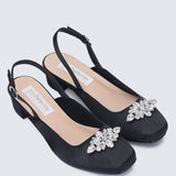 Maeve Comfy Heels In Black - myballerine