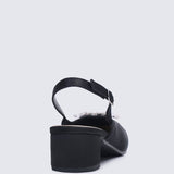 Maeve Comfy Heels In Black - myballerine