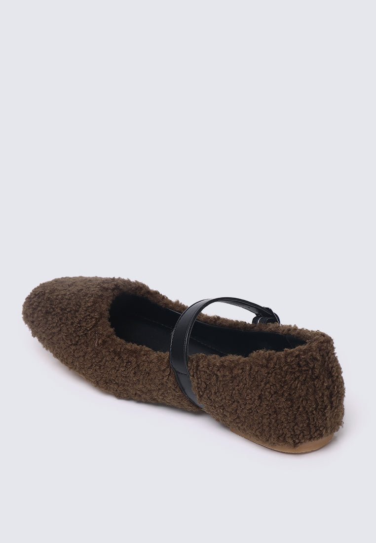 Margot FlexFit Comfy Ballerina In EspressoBallerina - myballerine