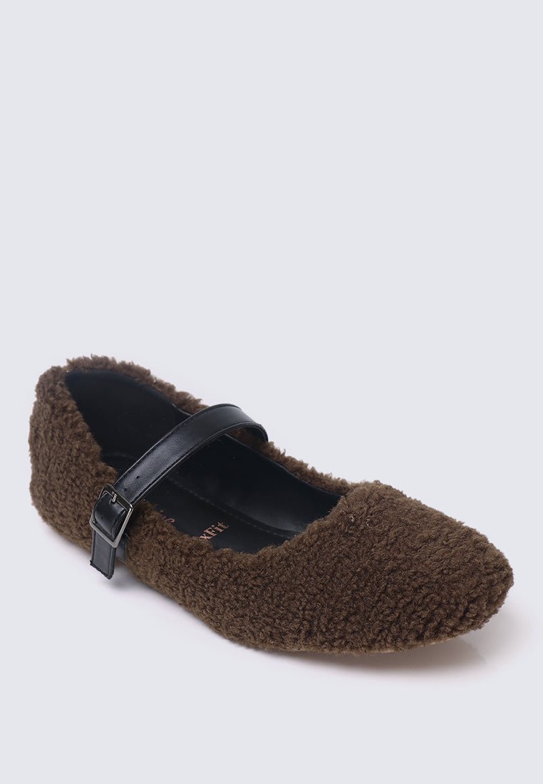 Margot FlexFit Comfy Ballerina In EspressoBallerina - myballerine
