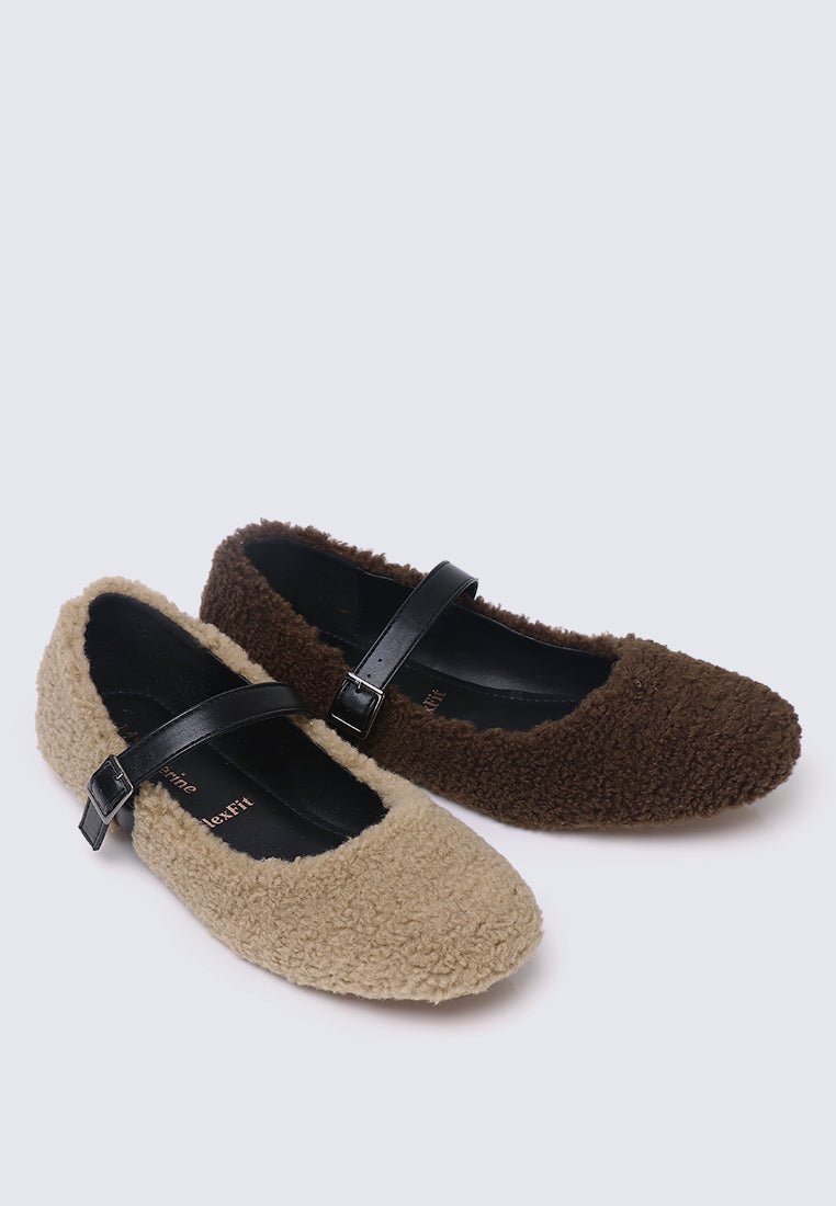 Margot FlexFit Comfy Ballerina In EspressoBallerina - myballerine